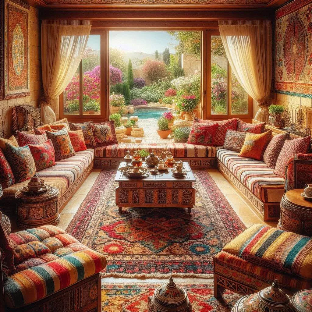 Jordanian Turkish living room decor (3)	